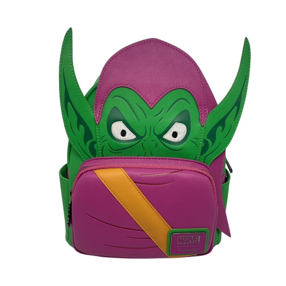 Loungefly NEW Marvel Amazing Spider-Man Green Goblin Green Purple Backpack